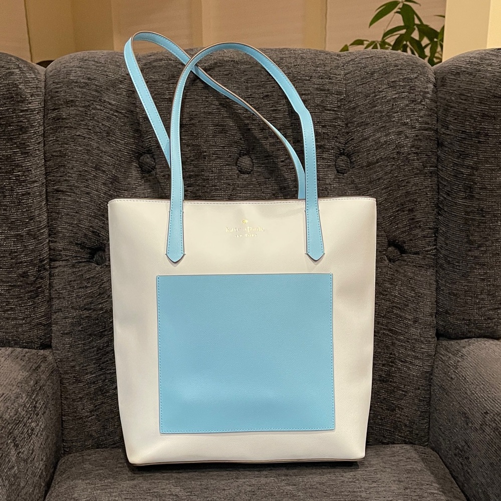 Kate Spade Light Blue Color Block